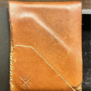 Open sea leather horween topsider bifold lt
